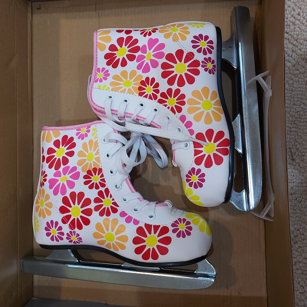 Youth 11 double blade ice skates